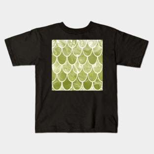 Green scales Kids T-Shirt